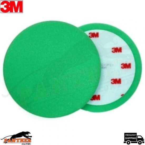 1x 3M 50487 Perfect-it III Fast Cut Plus Compounding Pad 150mm Green BEST