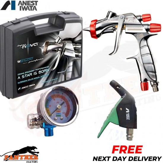 Anest Iwata LS400 ET 1.3mm Basecoat Drag Racer Edition Cleaning SHOWCASE Kit
