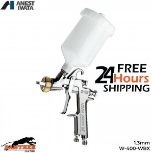 Anest Iwata W400 WBX Spray Gun 1.3mm