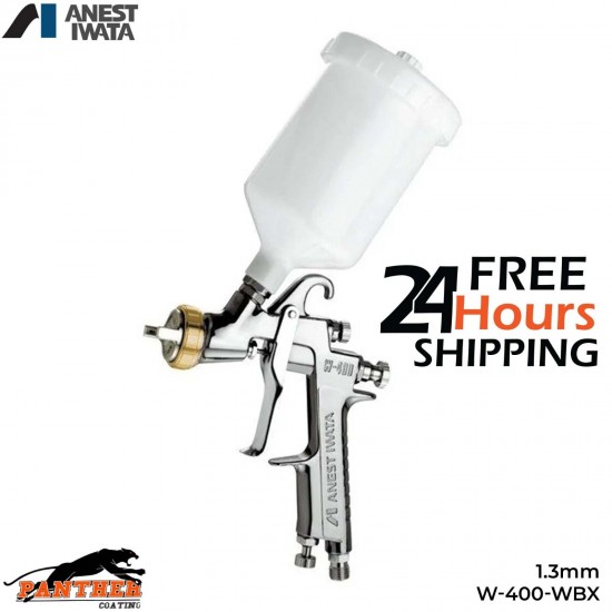 Anest Iwata W400 WBX Spray Gun 1.3mm