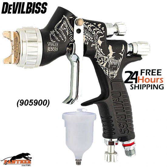 Devilbiss Spralien Reborn Pro Lite 1.3mm Gravity Spray Gun & Cup LIMITED EDITION