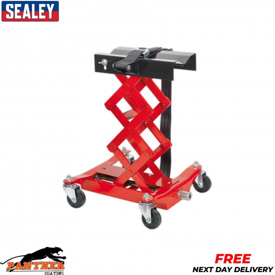 Sealey TJ150E 150Kg Floor Transmission Jack Gearbox Scissor Mechanism Type