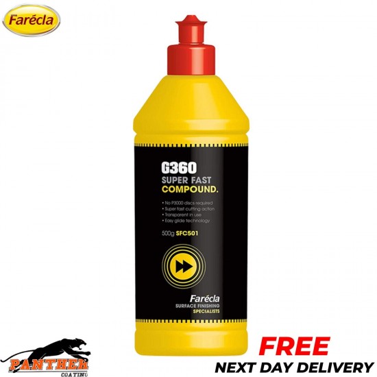 FARECLA G360 SFC501 SUPER FAST PREMIUM EASY GLIDE COMPOUND - 500ML