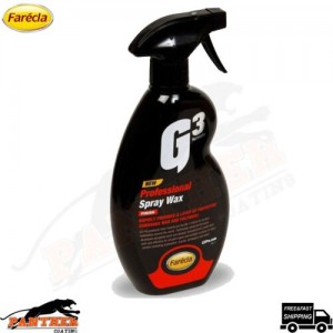 G3 Farecla Professional High Gloss Shine Spray Wax Car Paint Detailer 500m 7211