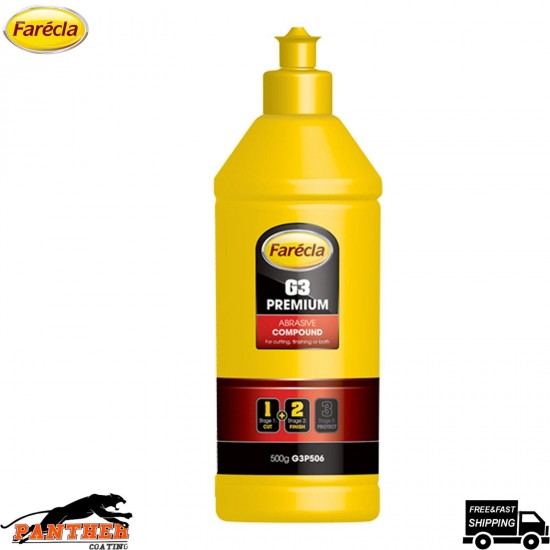 Farecla G3 Premium Abrasive Liquid Compound 500g G3P506