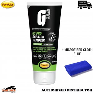 Farecla G3 Pro Scratch Remover 100ml With Microfiber Cloth Car Paintwork Repair