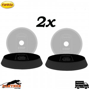 2X FARECLA G MOP GMF-622 ANGLED FINISHING FOAM (BLACK - 150 MM / 6")