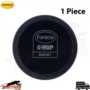 Farecla G Mop Head 6” 150mm Black Polishing Single Pad Hook & Loop GMF601 GMOP