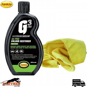 Farecla G3 Pro Colour Restorer (7195) Liquid 500ml + Free Microfibre Cloth