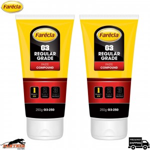 Farecla G3 Regular Grade Paste Compound 250g Tube X2– Car Paintwork Polish