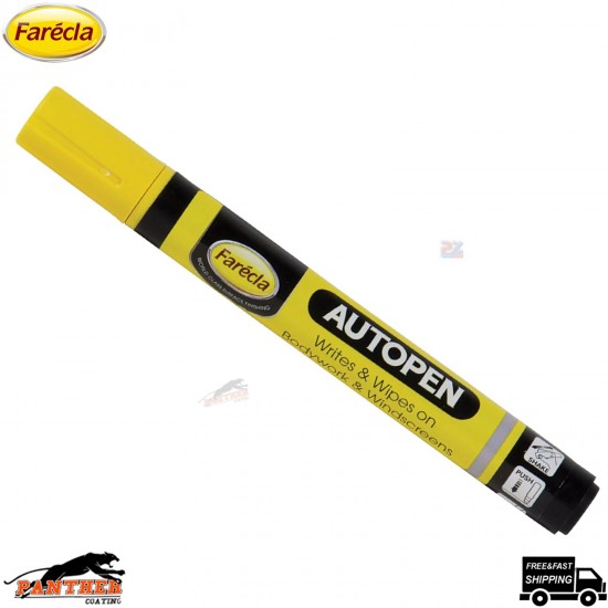 Farecla G+ Autopen AP-5YW Yellow 5mm Nib – Automotive Marker Pen