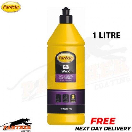 Farecla G3W106 G3 WAX Premium Liquid Protection 1-LTR - NEXT DAY FREE DELIVERY