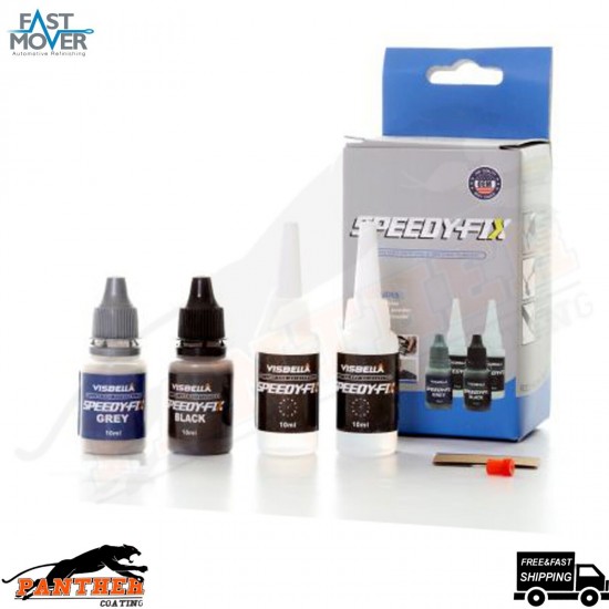 SPEEDY FIX KIT 3470 /Instant Glue Q-Bond - Rock Hard in 7 Seconds! Adhesive Weld