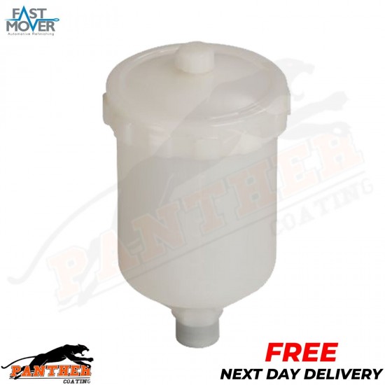 FAST MOVER TOOLS SPRAY GUN PAINT POT, GRAVITY, FMT600CC, FEMALE THREAD,