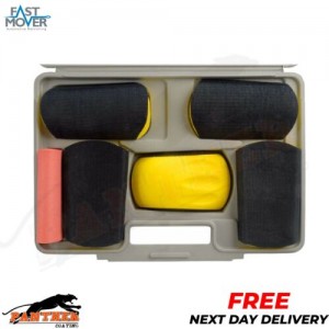 FAST MOVER TOOLS SANDING KIT, CURVED BLOCKS, 6PC IN CASE FMT5517