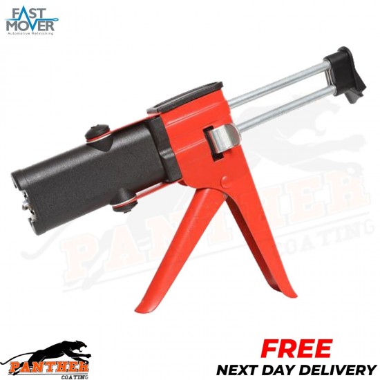 FMT6335 Fast Mover 50ML Cartridge 2K Adhesive Plastic Repair Gun, Metal Handle