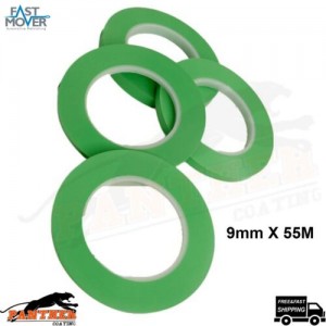 Fast Mover FMT5519 Hand Sanding & Rubbing Block Kit Hook & Loop 6 Piece Kit