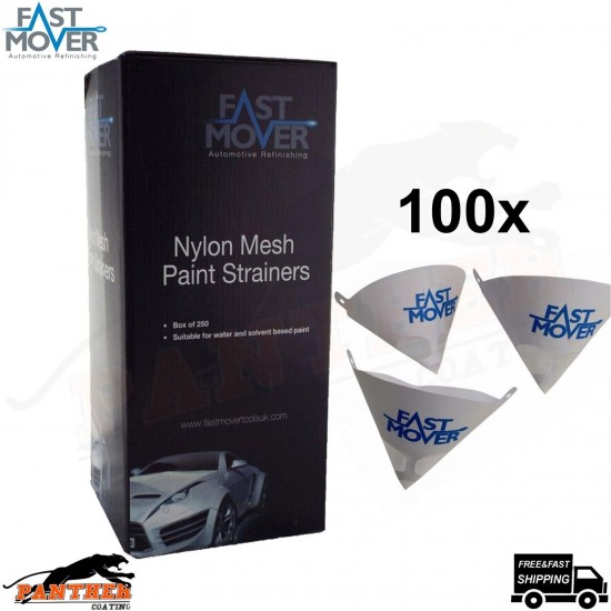 FAST MOVERS PAINT STRAINERS FMT5190 190 MICRON 100x