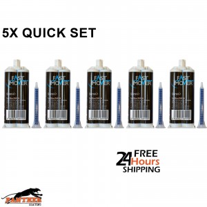 Fast Mover 5x FMT6340 Plastic Repair 2K PU Adhesive 50ml – Quick Set Formula