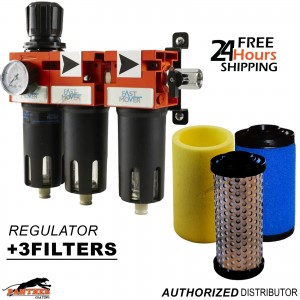 FMT3003 Breathing Regulator – Includes 0.5µ, Carbon & Coalescing 3Filters