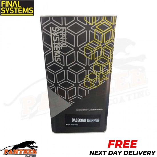 1x FINAL SYSTEMS BASECOAT THINNER – 5ltr