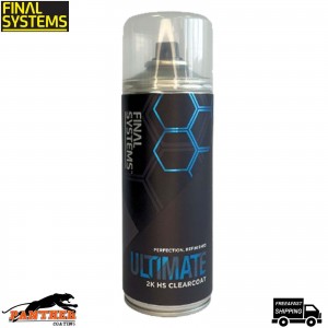 FINAL SYSTEMS ULTIMATE 2K HS CLEARCOAT AEROSOL - 400ml