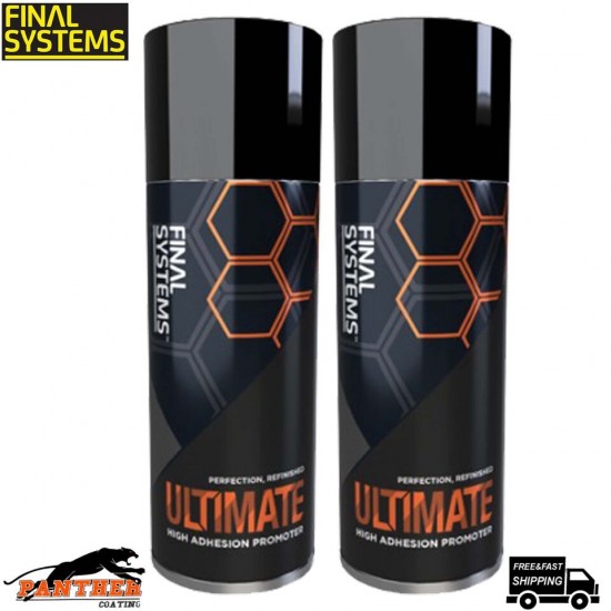 2 x FINAL SYSTEMS ULTIMATE HIGH ADHESION PROMOTER AEROSOL - 400ml