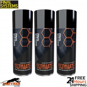 3 x FINAL SYSTEMS ULTIMATE HIGH ADHESION PROMOTER AEROSOL - 400ml