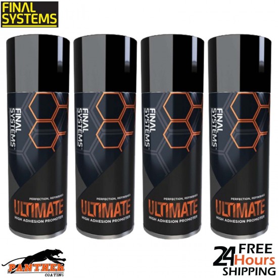 4 x FINAL SYSTEMS ULTIMATE HIGH ADHESION PROMOTER AEROSOL - 400ml