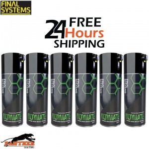 6 x FINAL SYSTEMS ULTIMATE SUPER HIGH BUILD PRIMER - GREY 400ml