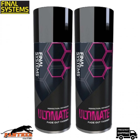 2 x FINAL SYSTEMS ULTIMATE FADE OUT THINNER - 400ml
