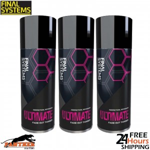 3 x FINAL SYSTEMS ULTIMATE FADE OUT THINNER - 400ml