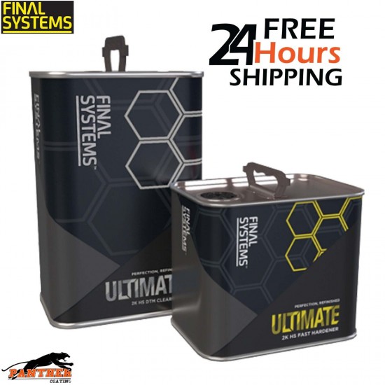 FINAL SYSTEMS ULTIMATE 2K HS DTM Clearcoat With FAST HARDENER 7.5ltr Kit