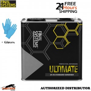 Final Systems 2K HS Standard Hardener 2.5L Automotive Clearcoat + Gloves