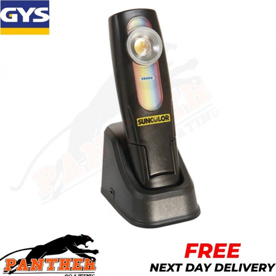 GYS 058477 PORTABLE LED LAMP SUNCOLOR - CAR PAINT COLOUR CHECK LIGHT VALETING
