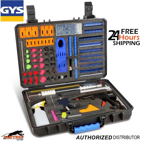 GYS Glue Dent Removal Kit 085770 | PDR Glue Pulling Car Body Repair Tool Set