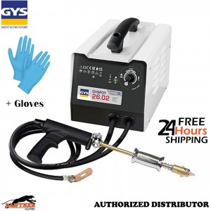 GYS GYSPOT 26.02 Dent Spotter Panel Puller Bonnet Door Repair + Gloves