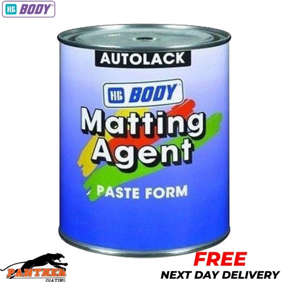 HB Body Car Paint Matting Agent Paste 1 LITRE Matt Additive