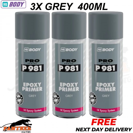 HB BODY 3X PRO P981 EPOXY PRIMER AEROSOL (400ML)