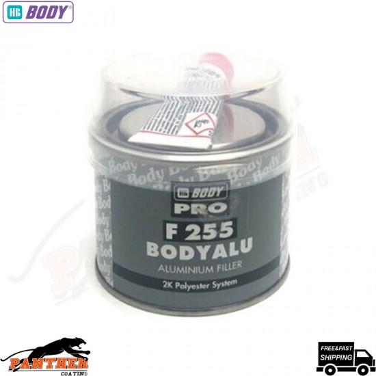 HB Body Pro F255 BodyAlu Car Body Aluminium Filler Alloy Wheels Repair 250g