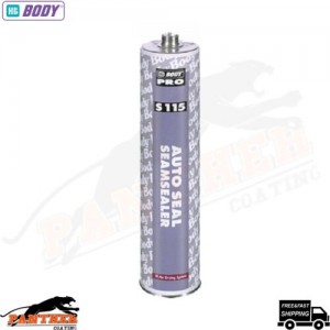 HB Body S115 Seam Sealer 300ML Car Body Sealer Cartridge 1K Air Drying System
