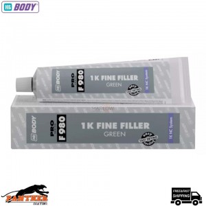 HB BODY F980 1K N.C FINE FILLER / STOPPER GREEN 150G - FOR PINHOLES / CHIPS