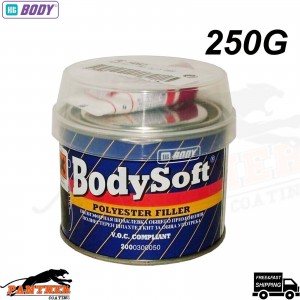 HB Body 211 BodySoft 2k Polyester Car Body Filler - Polyester System 250g