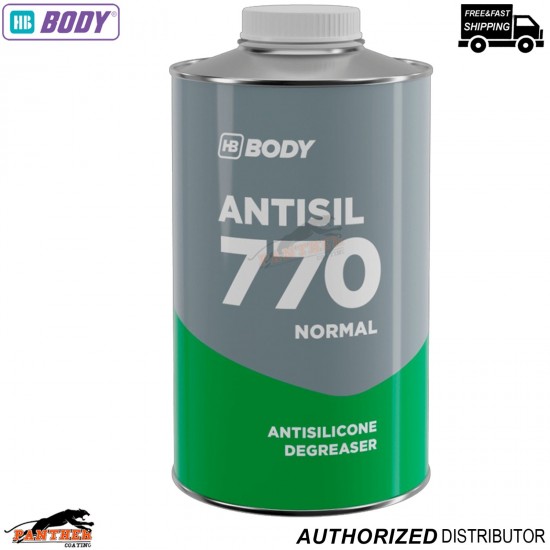 HB Body 770 Anti Silicone Degreaser 1 Litre – Paint Prep Cleaner