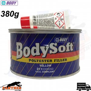 HB Body 211 Bodysoft Polyester 2K Car Body Filler 380g (FAST DELIVERY)