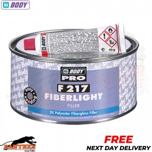 HB BODY PRO SERIES F 217 FIBERLIGHT FILLER 2K POLYESTER FIBERGLASS SYSTEM