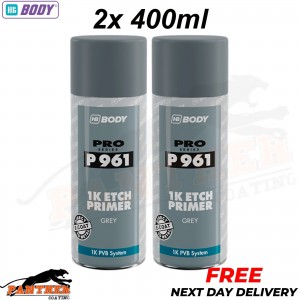 2X HB BODY P961 1K ETCH PRIMER AEROSOL 400ML -GREY