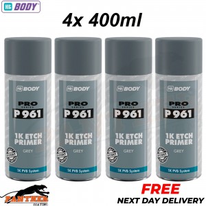 4X HB BODY P961 1K ETCH PRIMER AEROSOL 400ML - GREY