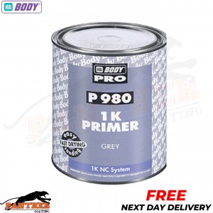 HB BODY PRO P980 1K PRIMER GREY 4LTR easy sanding FAST DRYING