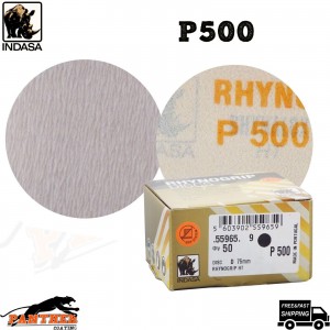 Indasa Rhynogrip Sanding Discs P500 HT Line 75mm 3" Box of 50 Grip System